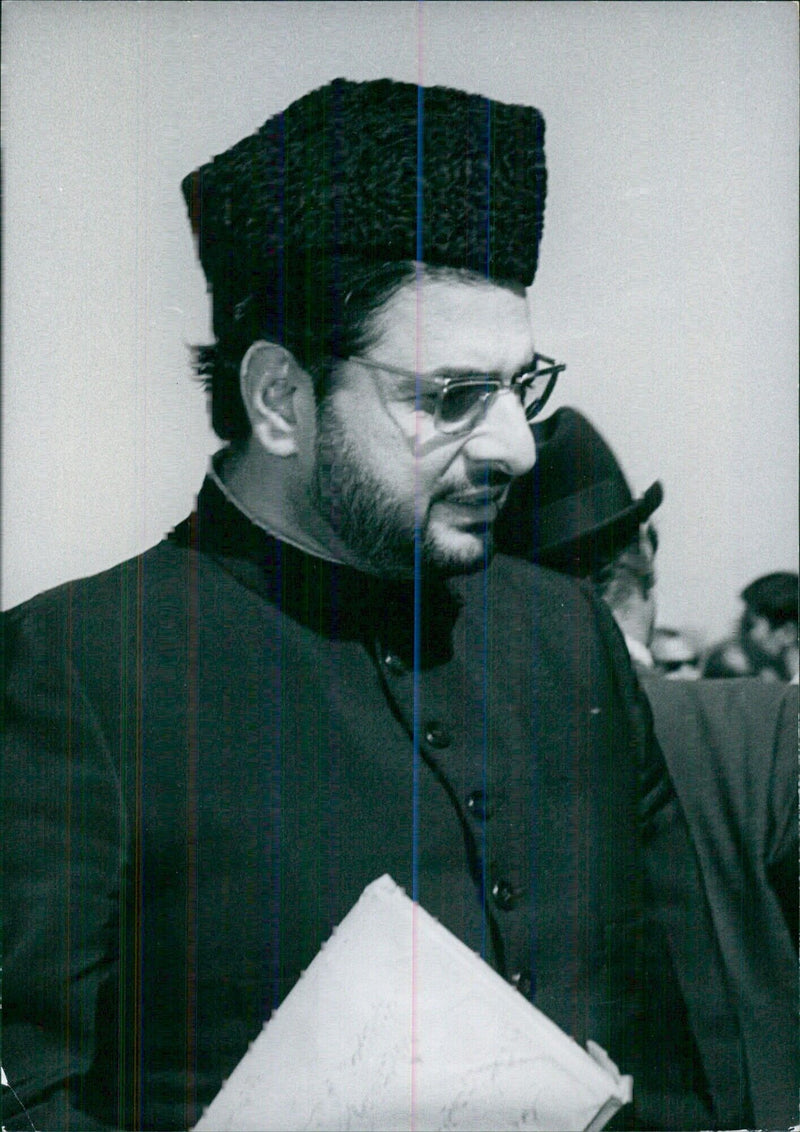 MOULANA KOUSAR NAAZA Minister of Information and Broadcasting - Vintage Photograph