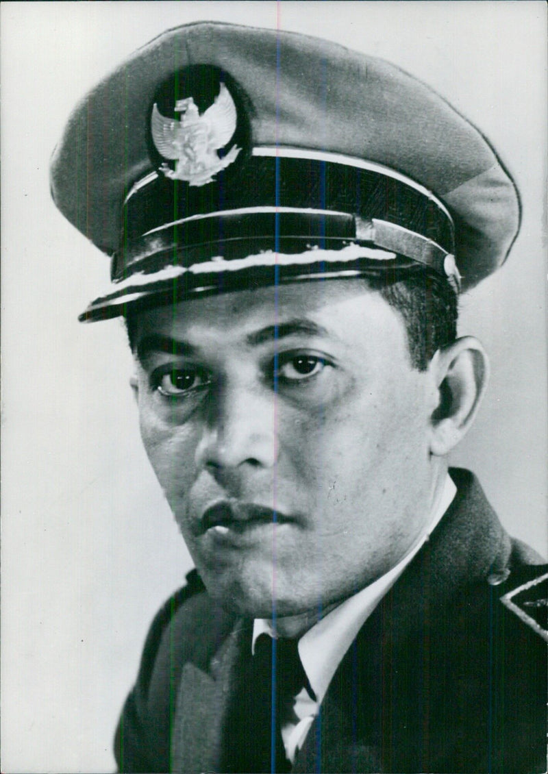 Indonesian Politicians: LT.-GENERAL A.H. NASUTION Minister of Defence and People's Security. - Vintage Photograph