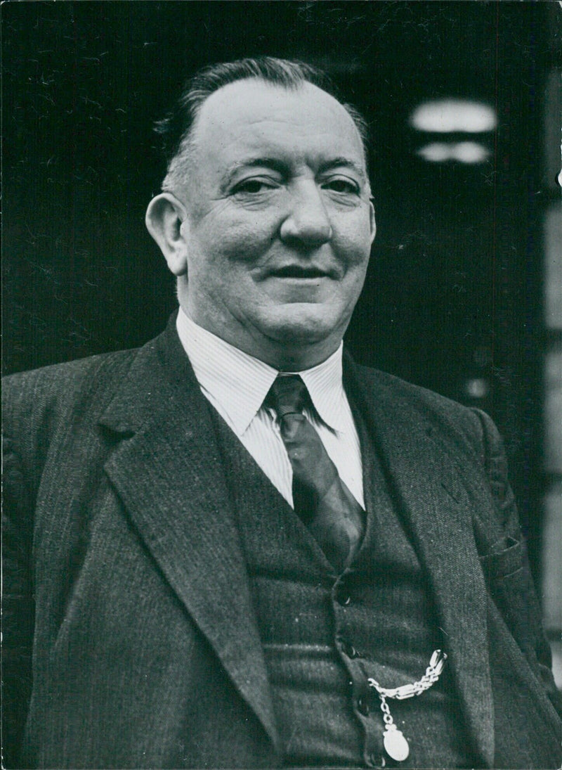 British Trades Union Leaders: J. O'HAGAN General Secretary, the National Union of Blastfurnacemen, Ore Miners, Coke Workers and Kindred Trades. - Vintage Photograph