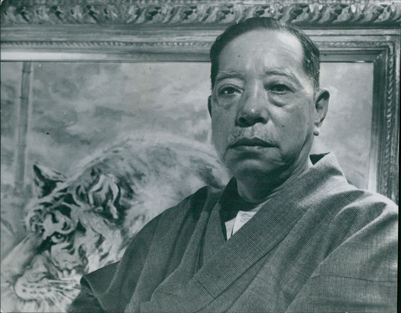 BAMBOKU OHNO, Speaker of Japan's House of Representatives - Vintage Photograph