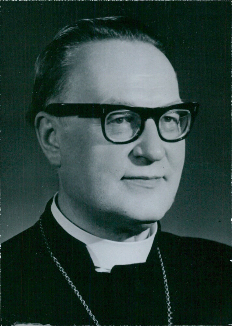 Archbishop Jan Kiivit of Tallis, head of the Lutheran Church in Estonia - Vintage Photograph