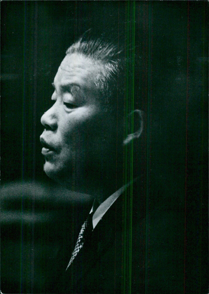 MASAYOSHI OHIRA Japanese Foreign Minister - Vintage Photograph