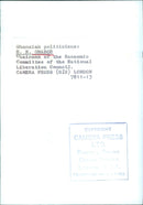 E. N. OMABOE, Chairman of the Economic Committee of the National Liberation Council - Vintage Photograph