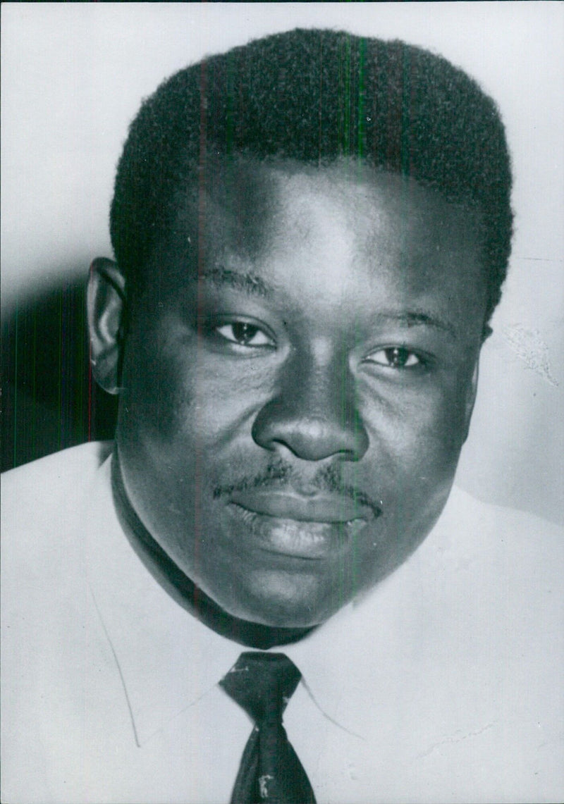 E. N. OMABOE, Chairman of the Economic Committee of the National Liberation Council - Vintage Photograph