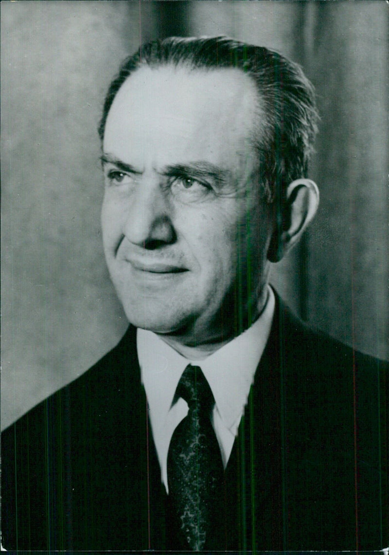 HAMDI OMEROGLU, Minister of the Interior - Vintage Photograph
