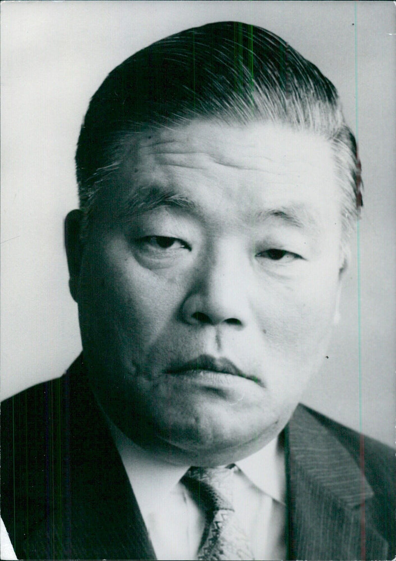 MASAYOSHI OHIRA, Former Foreign Minister of Japan and candidate for the premiership - Vintage Photograph
