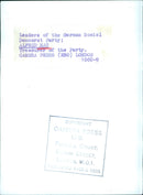 Leaders of the German Social Democrat Party - Vintage Photograph