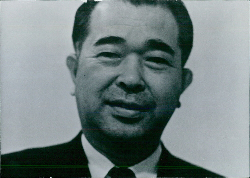 TAKAO NAGATA, President of the Hitachi Zosen Shipbuilding and Engineering Company - Vintage Photograph