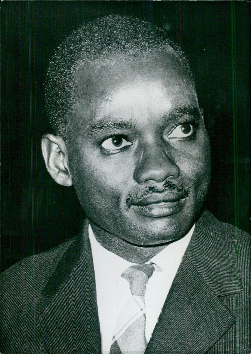 United Nations diplomat, Barudi Nabwera, Permanent Representative of Kenya to the United Nations - Vintage Photograph