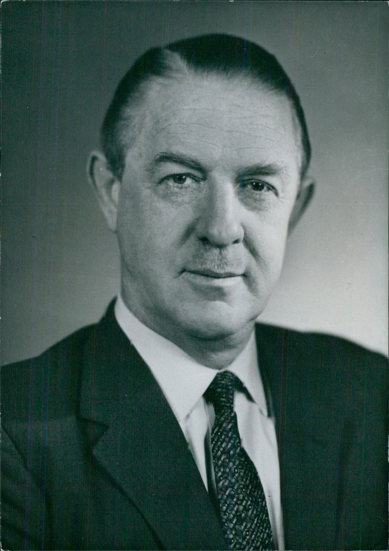 South African Diplomats: HON. WILLIAM C. NAUDE - Vintage Photograph