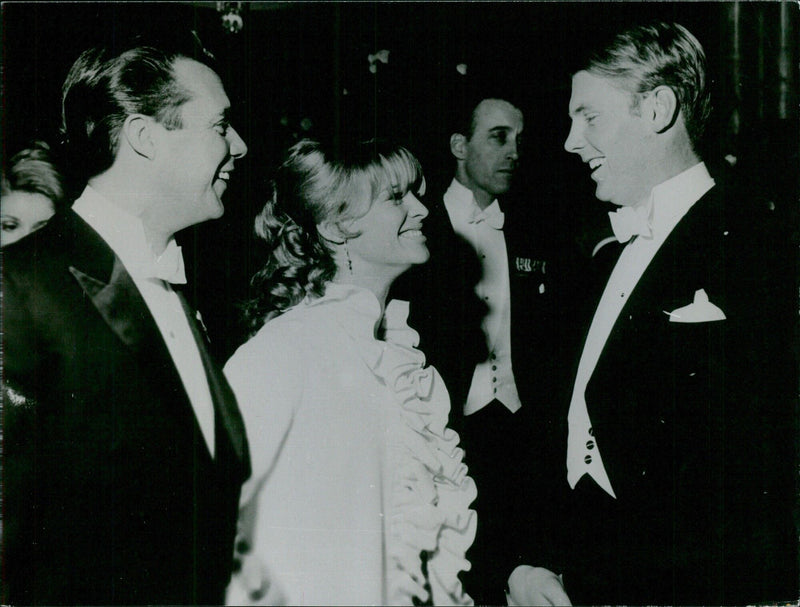 Elisabeth Enlery at Marie Claire Bal, Stockholm - Vintage Photograph