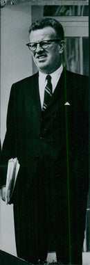 Lawrence O'Brien, Special Assistant to President Johnson - Vintage Photograph