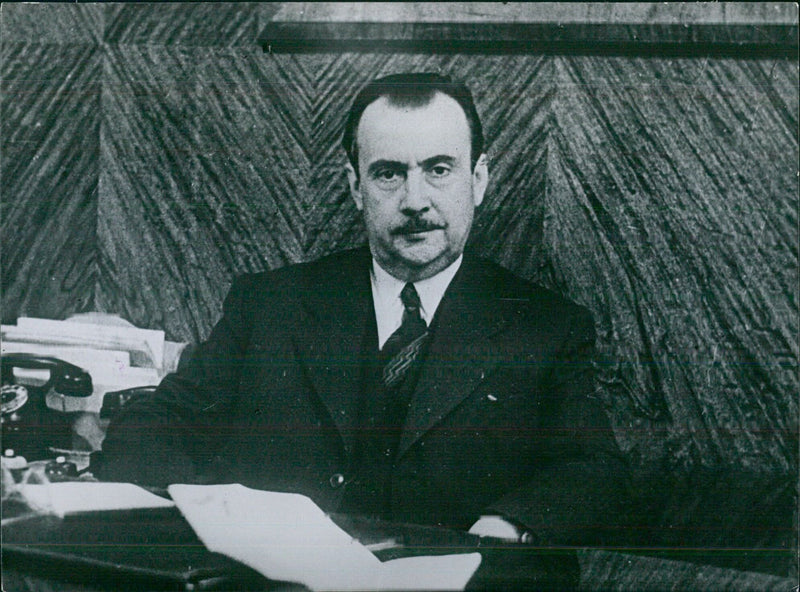 NA Turkey's Minister of the Interior - Vintage Photograph