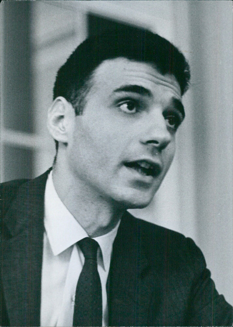 Ralph Nader, US lawyer and author of "Unsafe at Any Speed" - Vintage Photograph