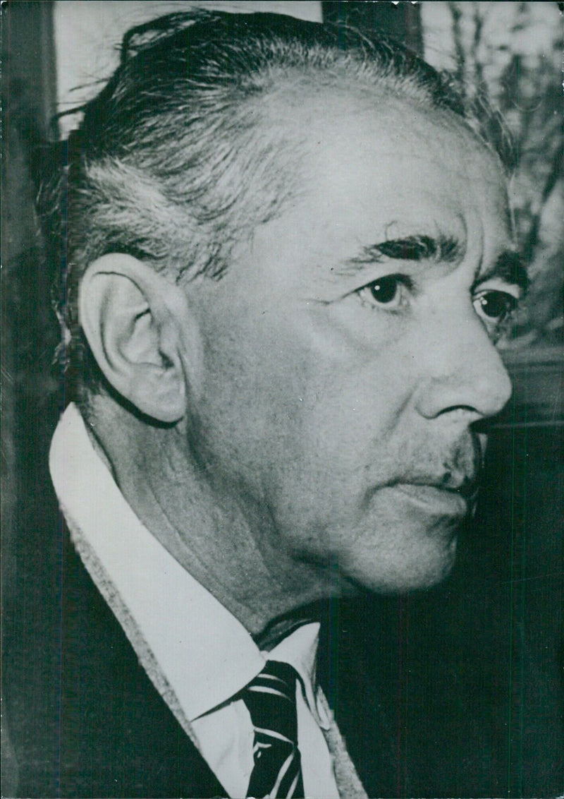 Professor Giulio Natta, Nobel Prize-winner for Chemistry in 1963 - Vintage Photograph