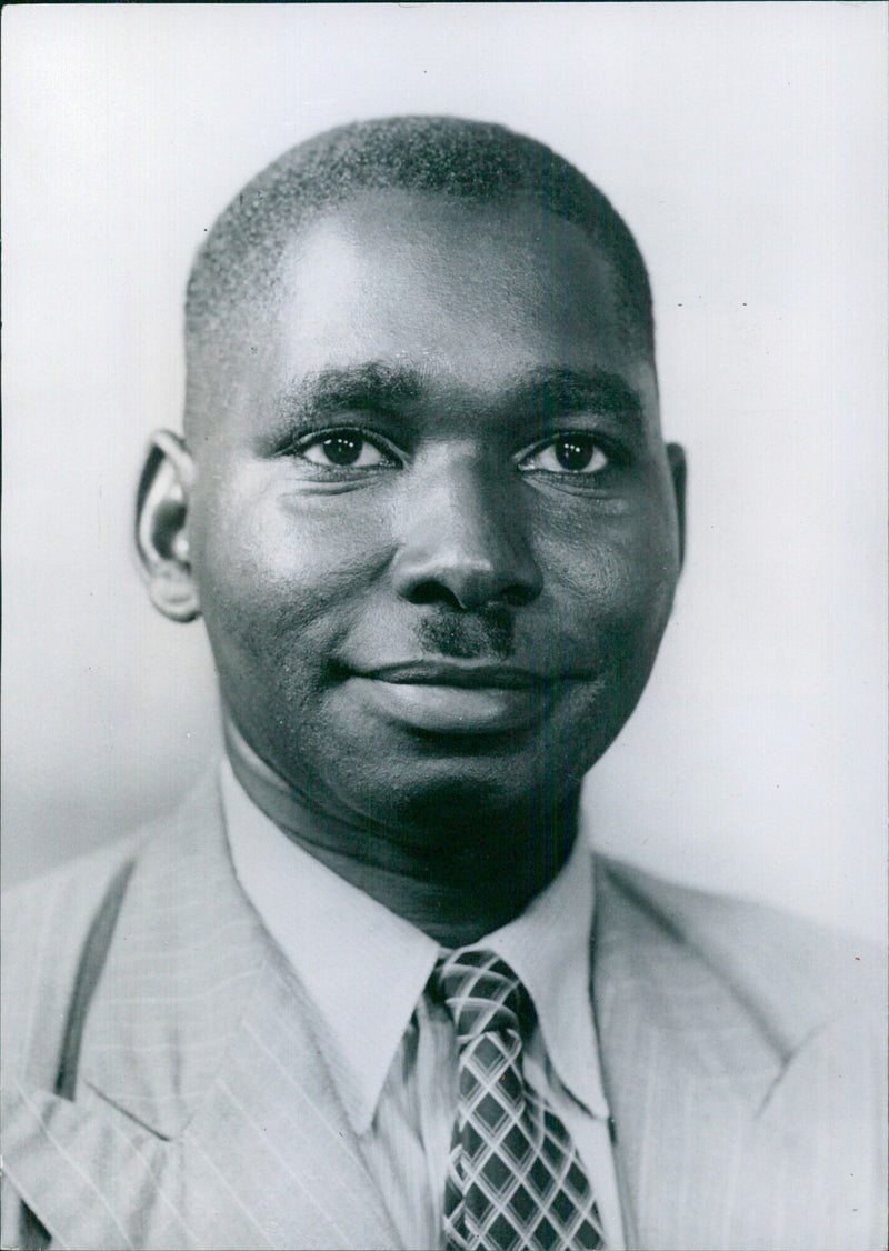 D.J. NABETA, Newly appointed Parliamentary Under-Secretary to the Ministry of Local Government - Vintage Photograph