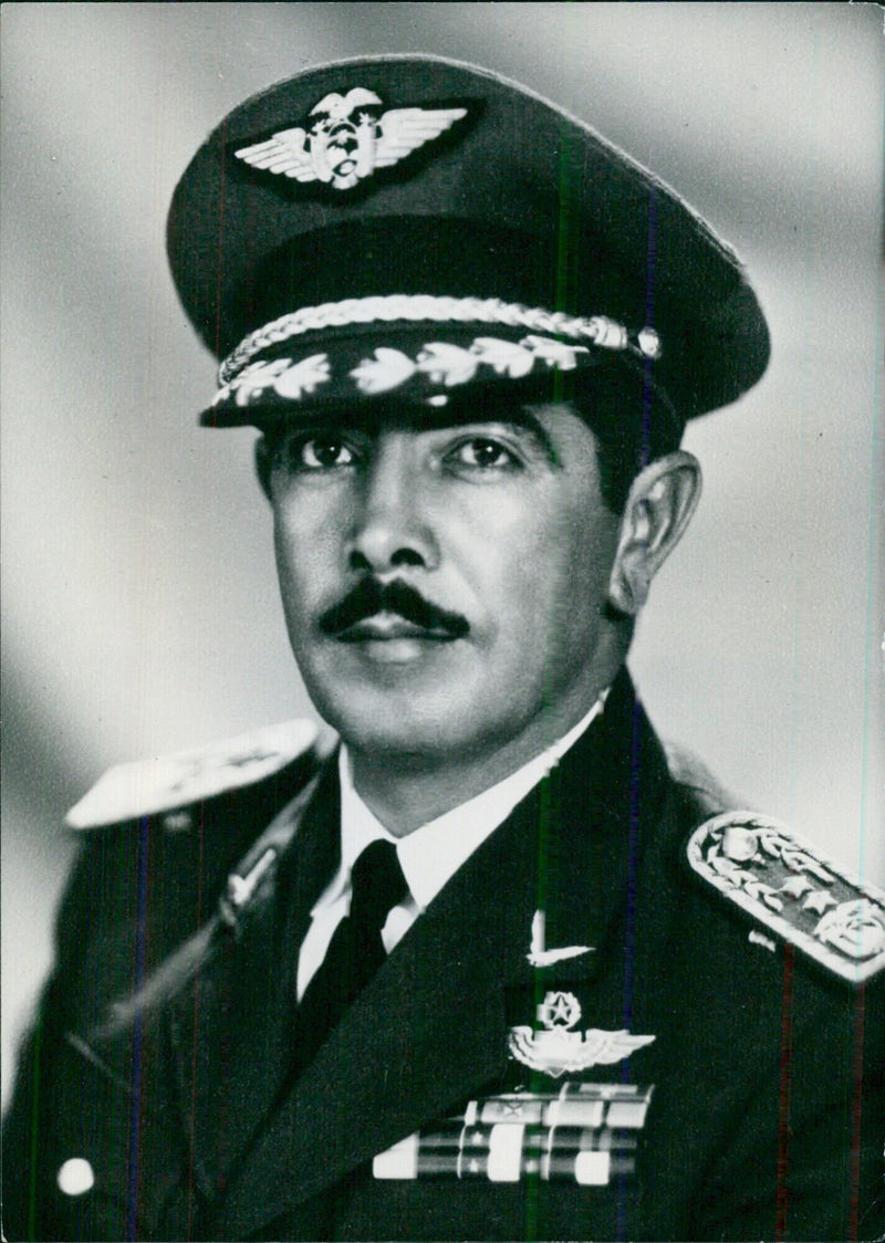 GENERAL RAFAEL ANDRADE OCHOA Chief of Staff of the Ecuador Air Force. - Vintage Photograph