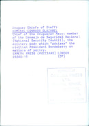 Uruguay Chiefs of Staff - Vintage Photograph