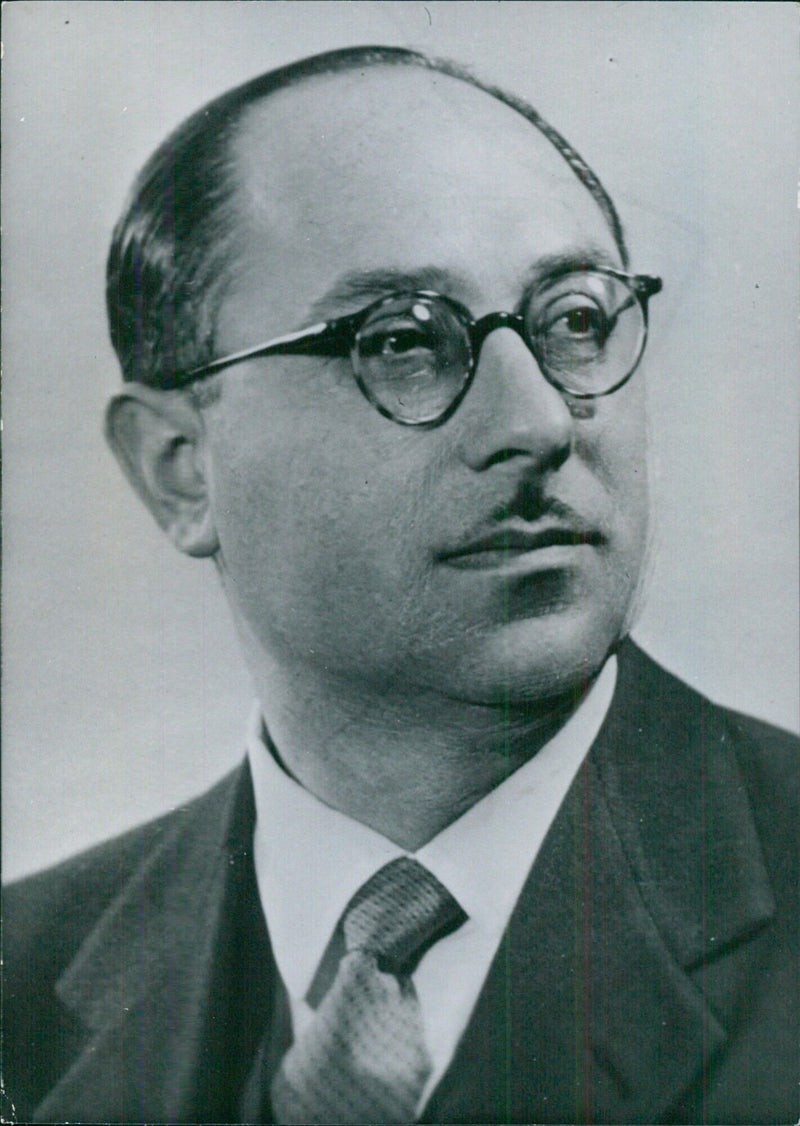 Raffaele Resta, Christian Democrat Member of the Italian Chamber of Deputies - Vintage Photograph
