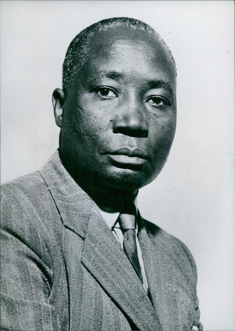 Isaac Okwirry, Kenya District Officer turned Information Officer in London - Vintage Photograph