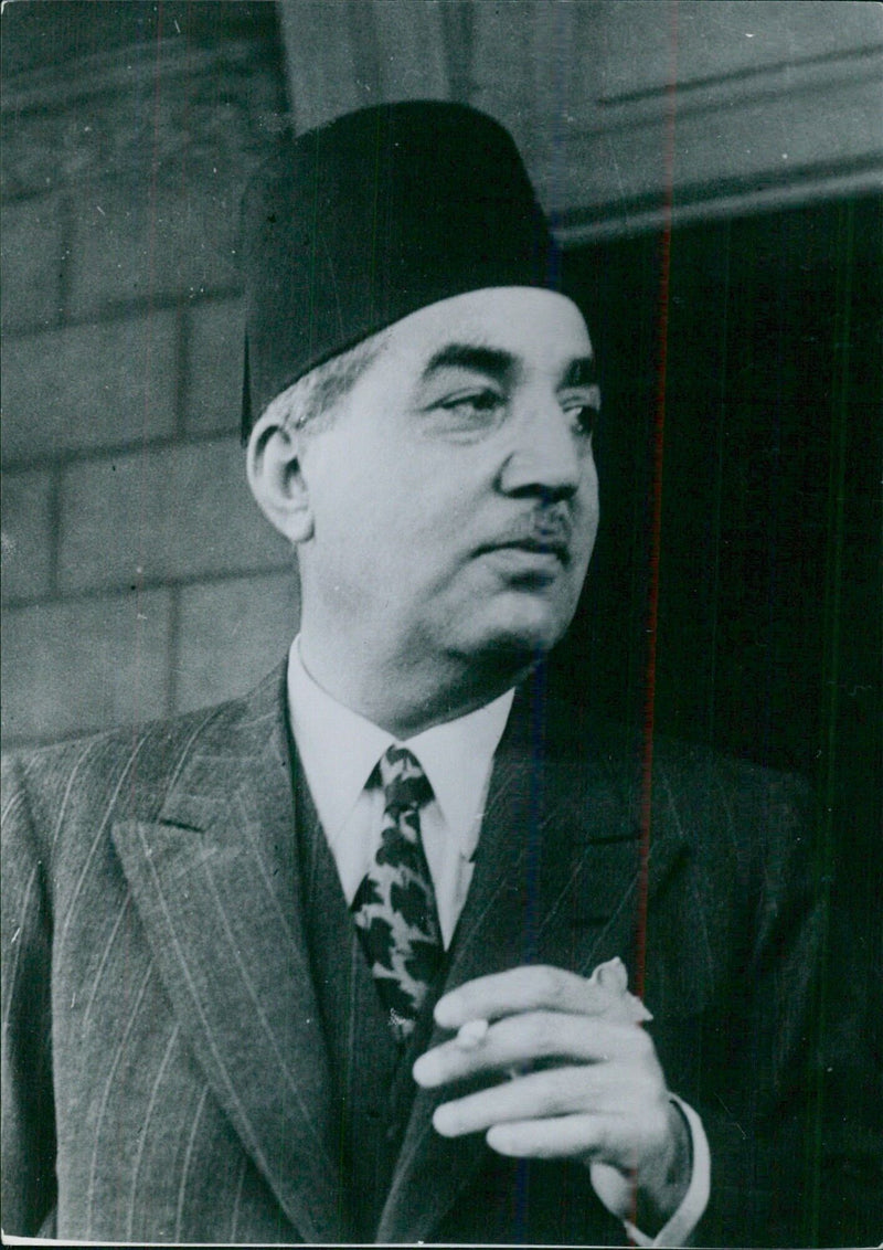 NH Egypt's Minister of Defence: MOUSTAFA NASSRAT PASHA - Vintage Photograph