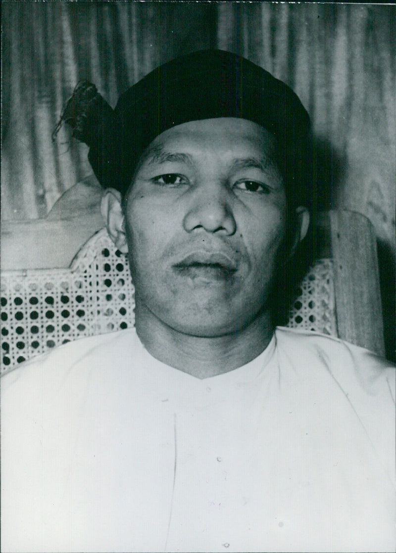 Burmese Politician Sama Duwa Sinwa Naung - Vintage Photograph