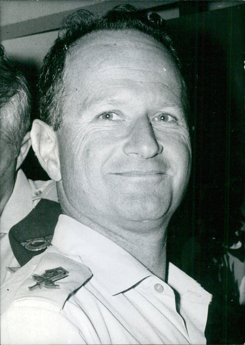 Israeli Service Chiefs: BRIGADIER-GENERAL UZI NARKIS - Vintage Photograph