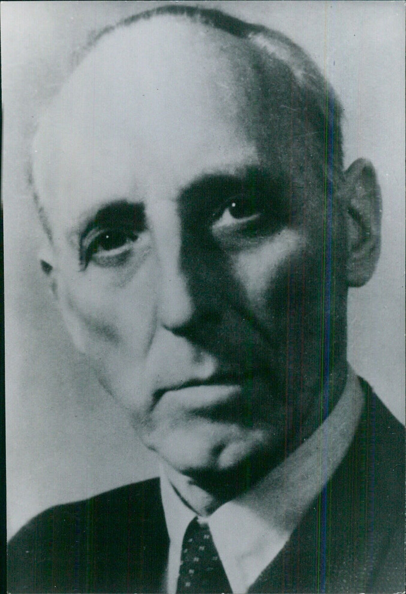 Government of Eastern Germany: PROF. DR. HANS REINGRUBER: Minister of Transport - Vintage Photograph