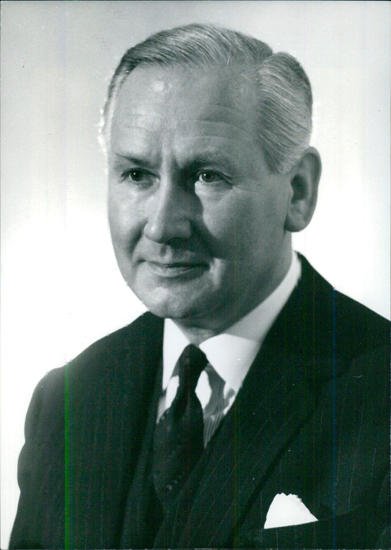 Leslie K. O'Brien, Governor of the Bank of England - Vintage Photograph