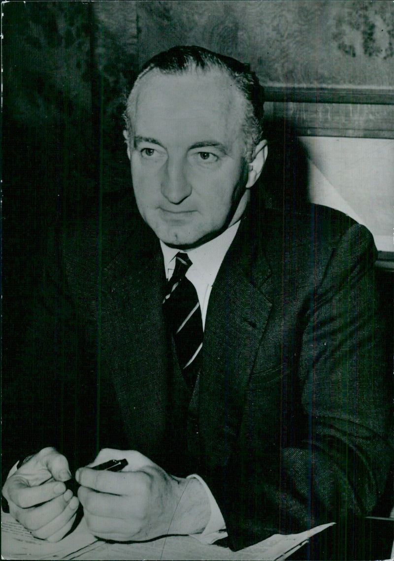 Leonard Redshaw, Assistant Managing Director of Vickers Ltd. - Vintage Photograph