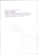 West German politician Reinhold Rehs, member of the Bundestag since 1953 - Vintage Photograph