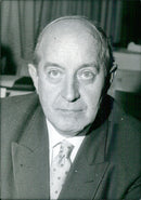 West German politician Reinhold Rehs, member of the Bundestag since 1953 - Vintage Photograph