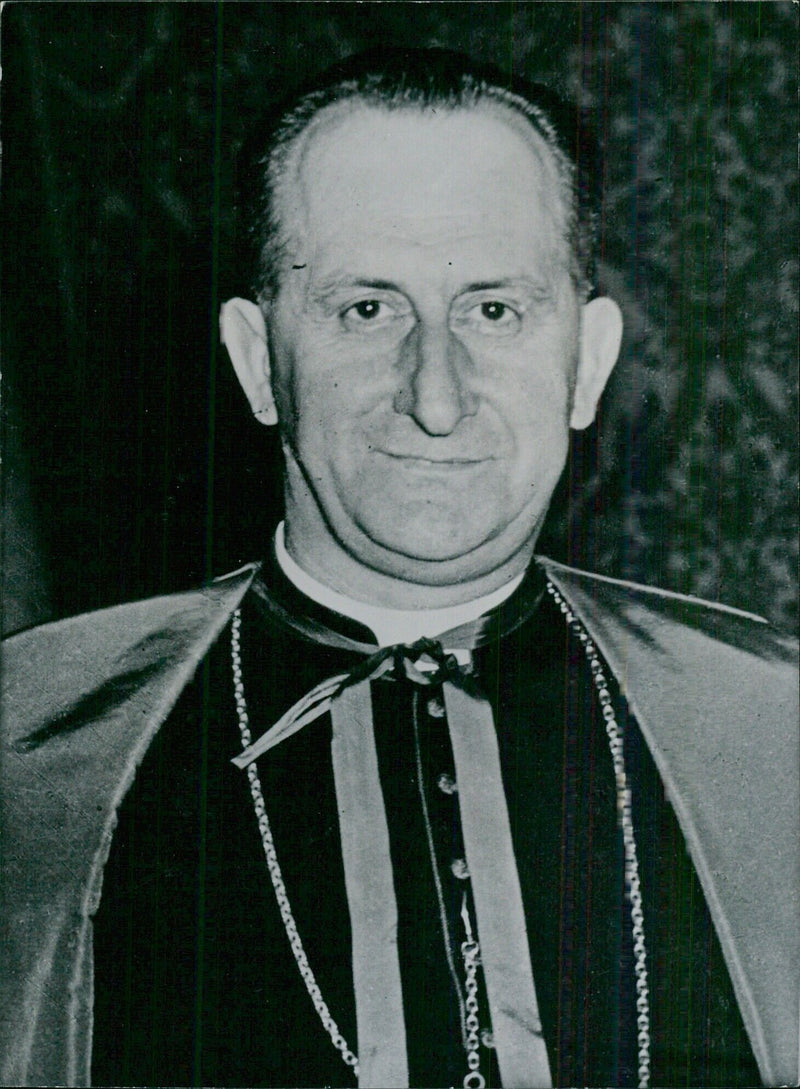 Cardinal Alexandre Charles Renard, Bishop of Versailles, France - Vintage Photograph