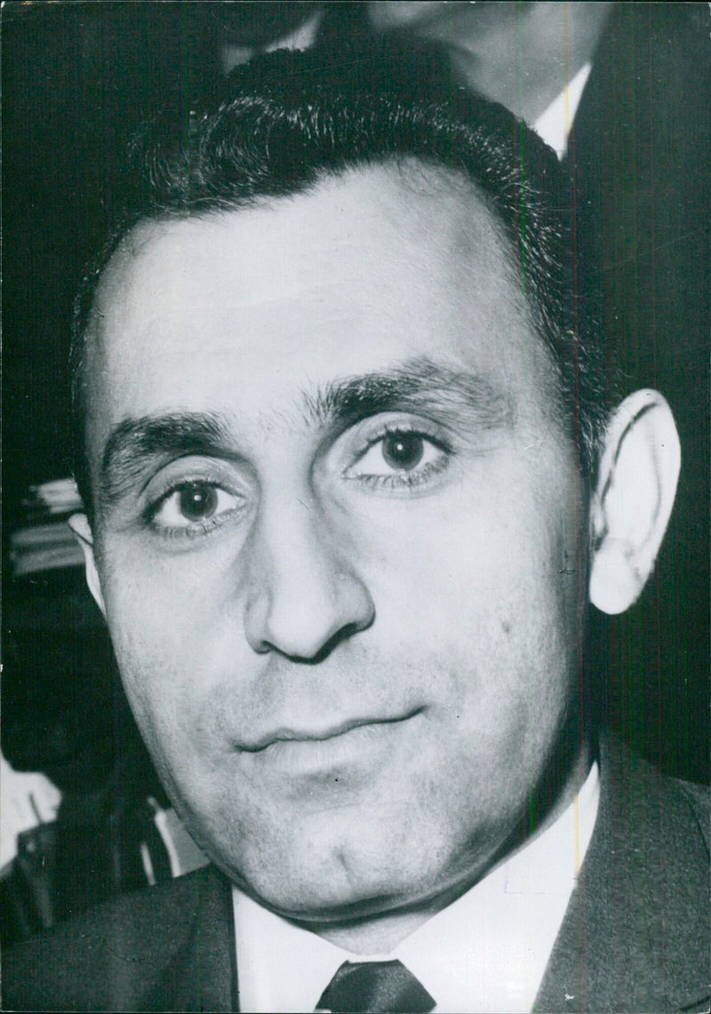 Iranian politicians GASEM REZA'L Deputy Prime Minister, and Head of the Iranian National Tourist Organisation. - Vintage Photograph