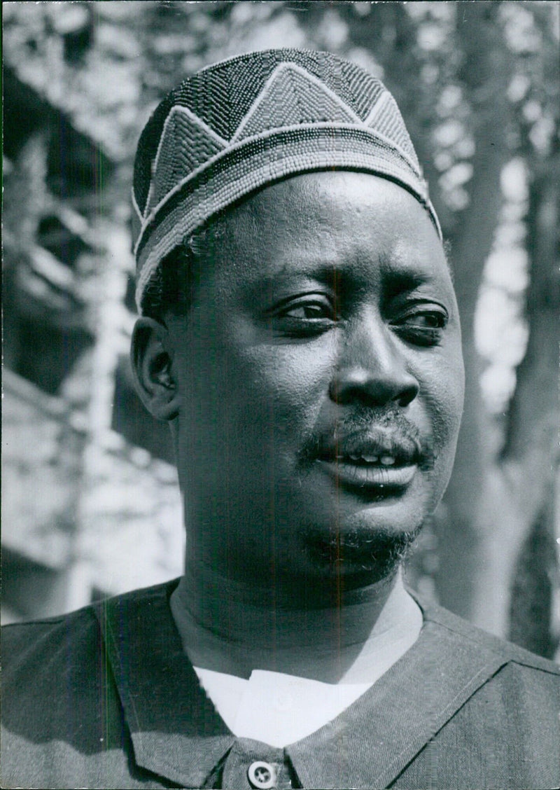 A. OGINGA ODINGA, Minister for Home Affairs in Jomo Kenyatta's Cabinet - Vintage Photograph