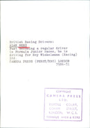 ALAN REES, British Racing Driver - Vintage Photograph