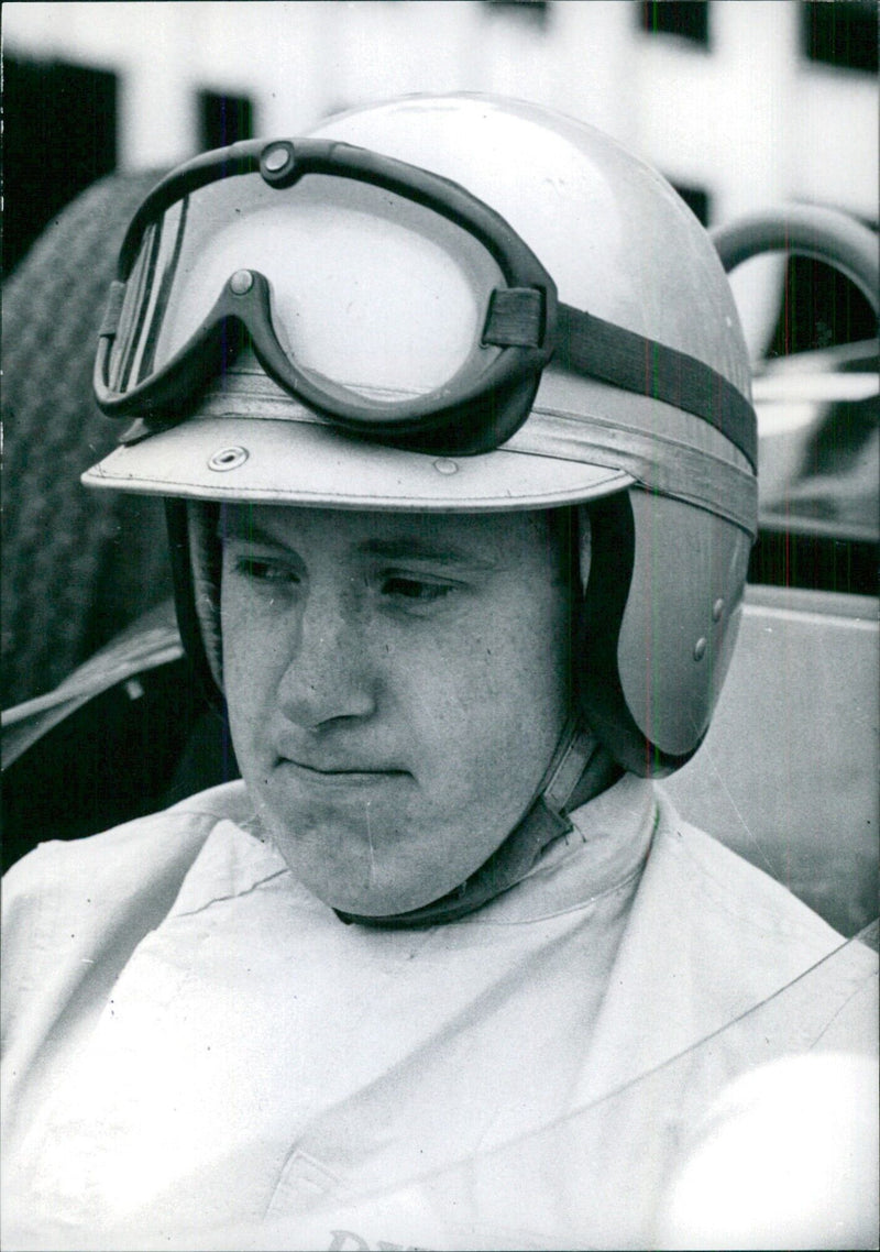 ALAN REES, British Racing Driver - Vintage Photograph