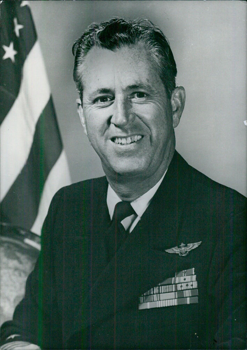 U.S. Service Chiefs: VICE ADMIRAL JAMES W. O'GRADY - Vintage Photograph