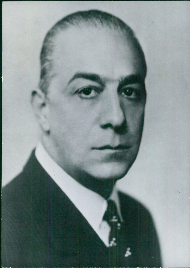 Dr. Jeronimo Remortno Gimd, Argentine Minister of Foreign Affairs - Vintage Photograph