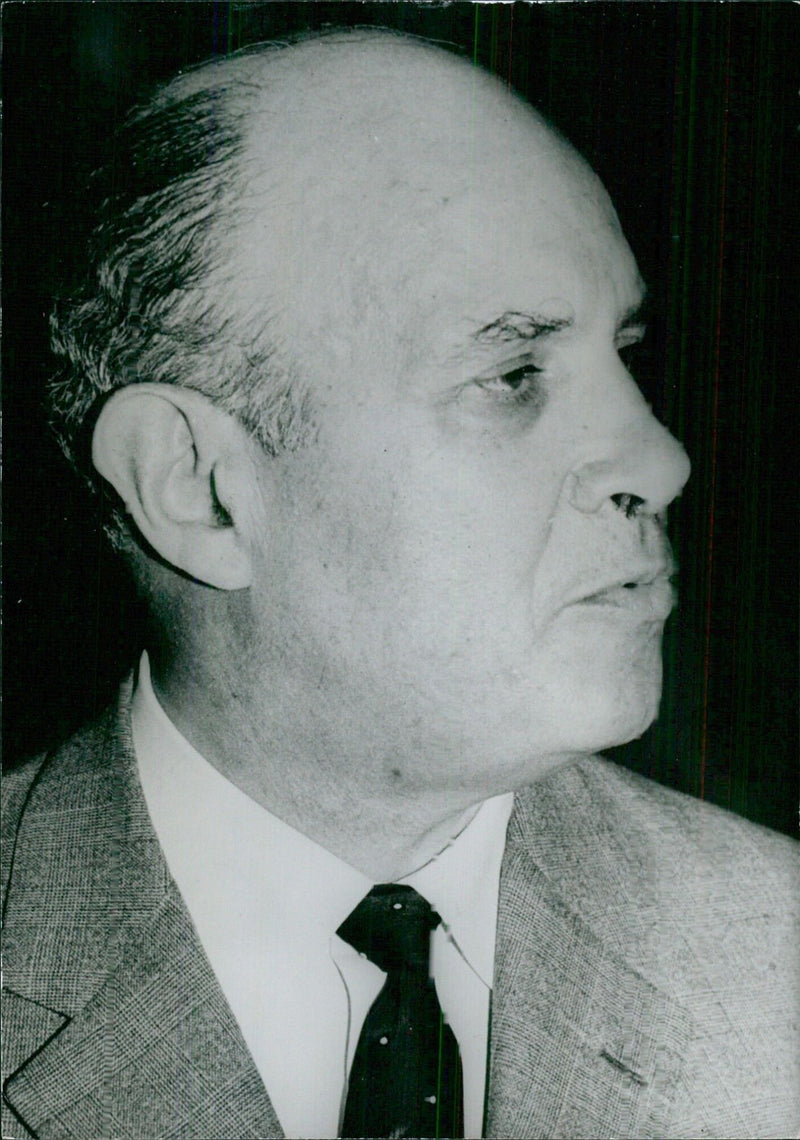 Portuguese Politician General Hurracio Jose de Caviana Rebelo, Minister of Defence of Portugal - Vintage Photograph