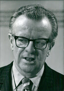 LAWRENCE F. O'BRIEN, Chairman of the Democratic National Committee - Vintage Photograph