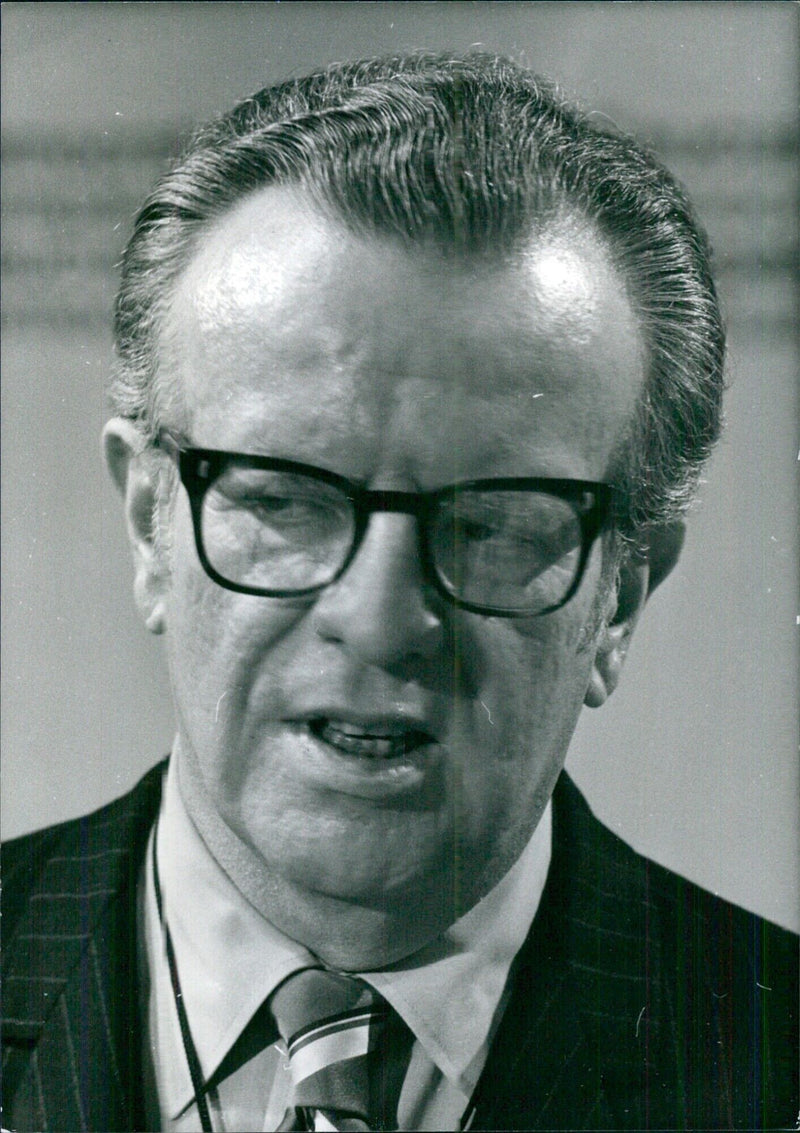 LAWRENCE F. O'BRIEN, Chairman of the Democratic National Committee - Vintage Photograph