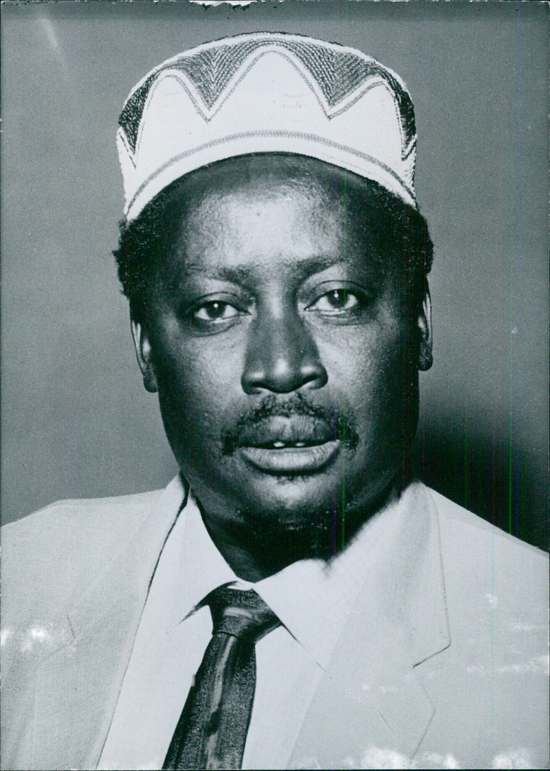 OGINGA ODINGA, Minister for Home Affairs in the Kenya Government - Vintage Photograph