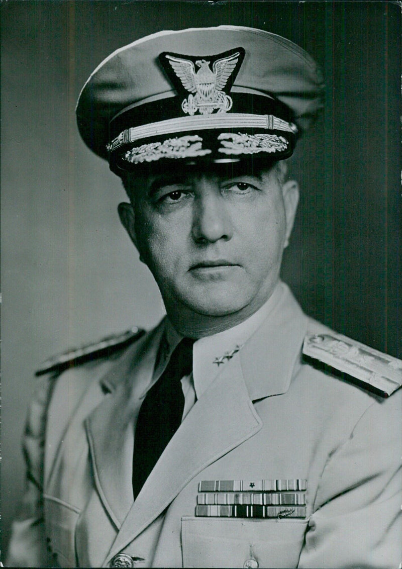 VICE ADMIRAL ALFRED C. RICHMOND, U.S.N. - Vintage Photograph