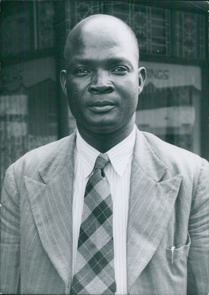 F.W. ODEDE, President of the Kenya African Union - Vintage Photograph