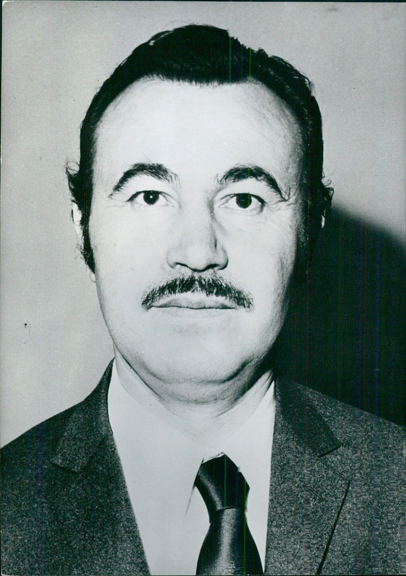 PROFESSOR ILHAN OZTRAK Minister of State - Vintage Photograph