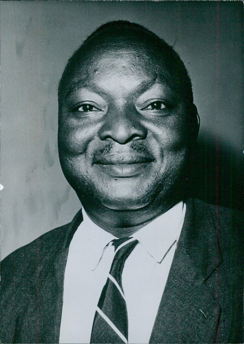 JOSEPH D. OTIENDE, Minister of Education in the Kenya Government - Vintage Photograph