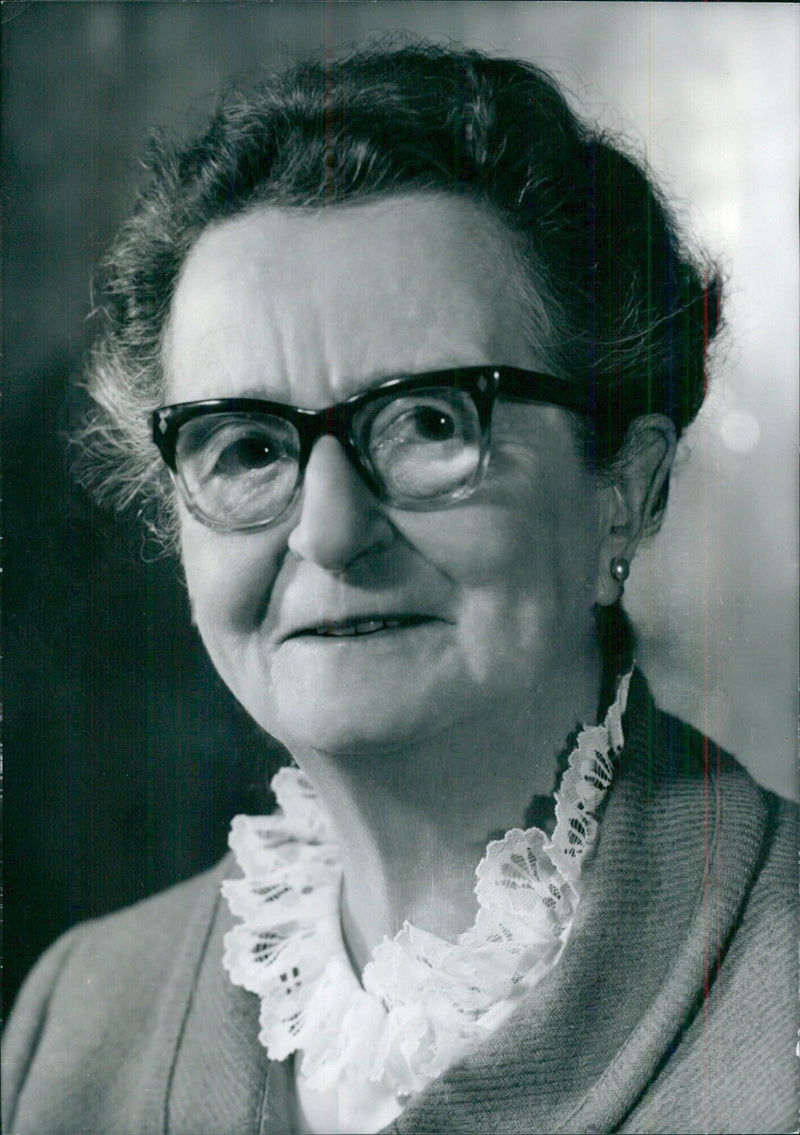 British Anthropologist Professor Margaret Read - Vintage Photograph