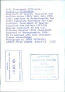 U.S. Government Official Elliot L. Richardson - Vintage Photograph