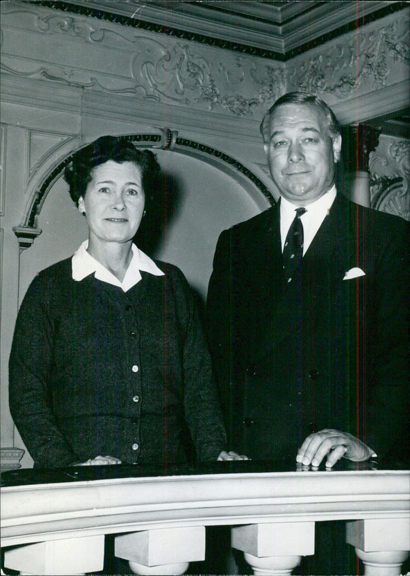 Sir Patrick and Lady Renison - Vintage Photograph